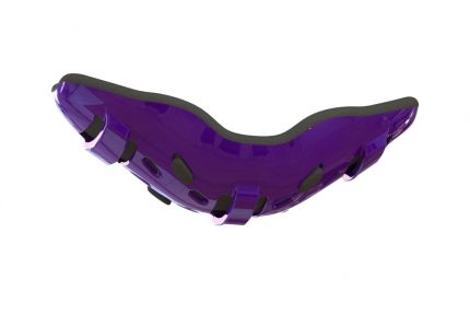 purple wrestling chin cup