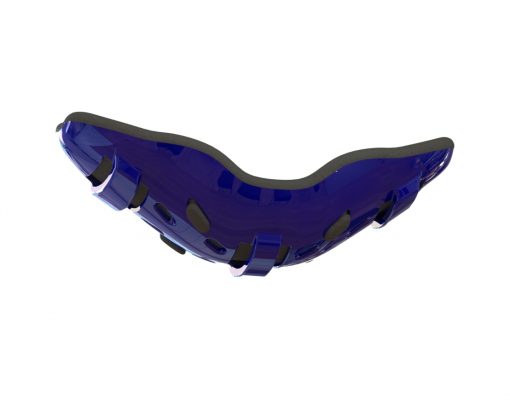 navy blue wrestling chin cup